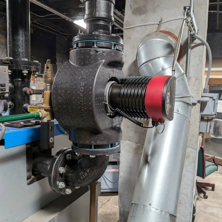 Commercial Grundfos circulator upgrade: New circulator