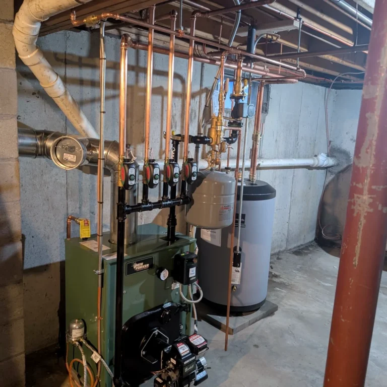 New Yorker boiler and Heat-Flo indirect installation: After installation